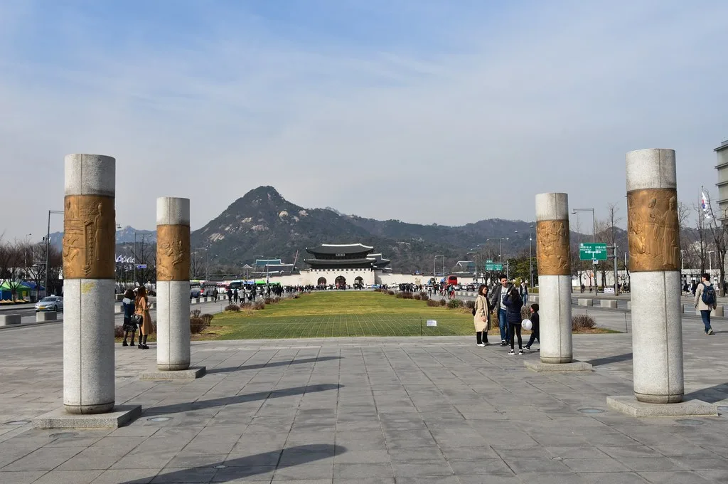 서울 광화문광장과 광화문
