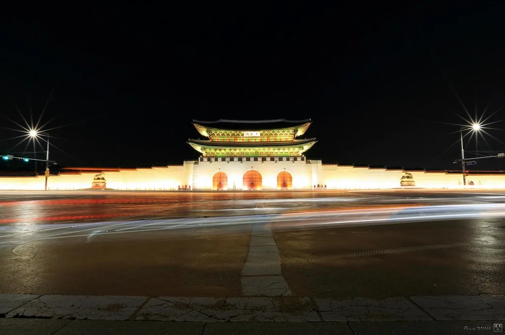 광화문 일대 야경