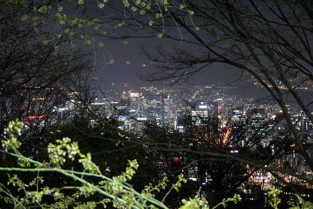 서울 도심 야경