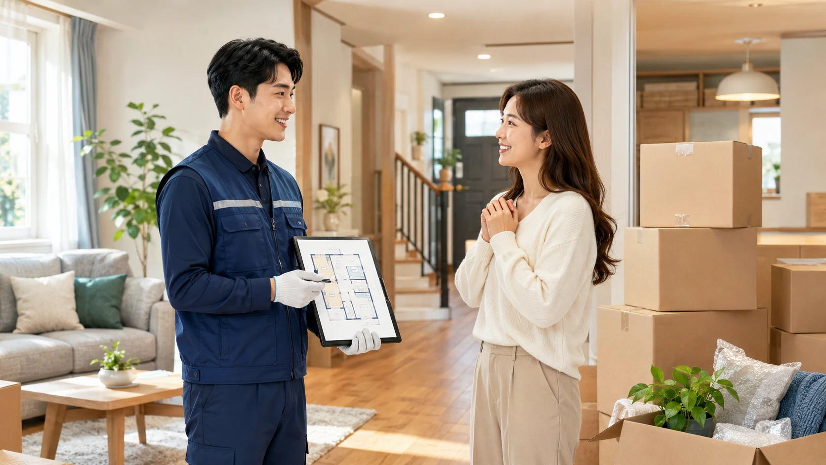 서울포장이사 주의사항 계약 전 확인하기 중간 이미지